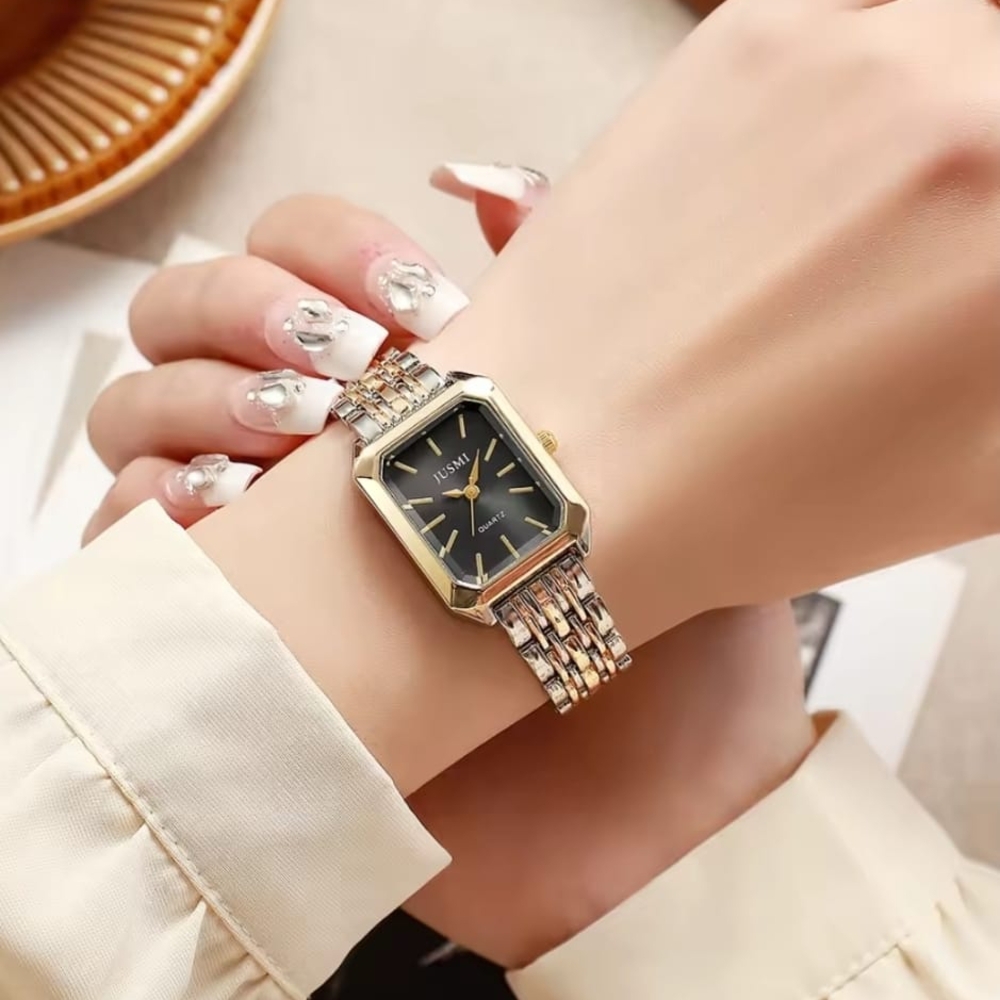 New Fashion simple explosive square bar scale dial boutique quality steel strip